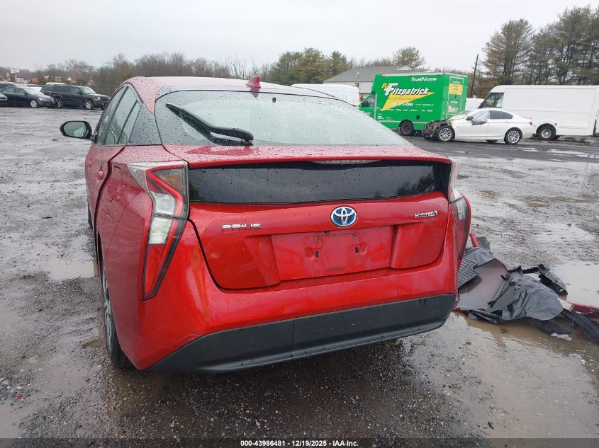 2016 Toyota Prius Three VIN: JTDKARFU0G3517117 Lot: 43986481