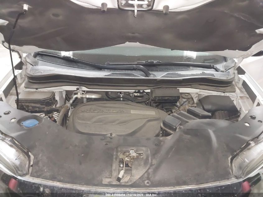 2017 Honda Pilot Ex-L VIN: 5FNYF5H51HB033228 Lot: 43986494