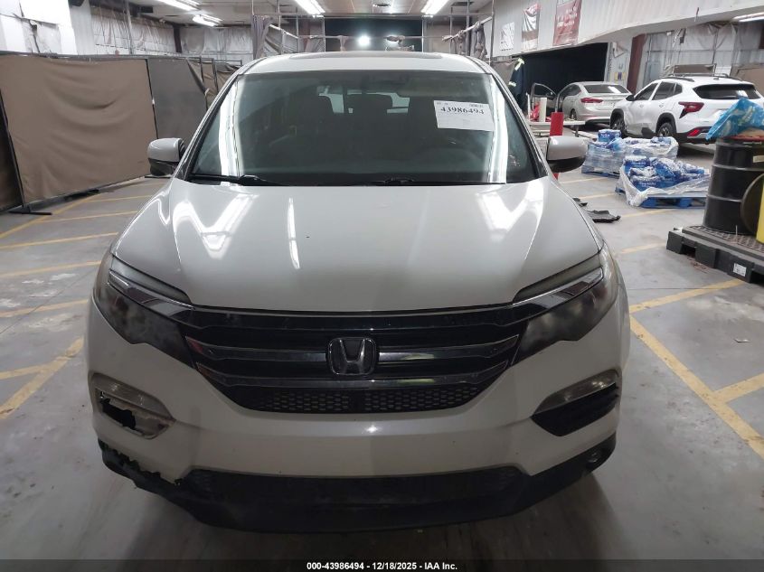 2017 Honda Pilot Ex-L VIN: 5FNYF5H51HB033228 Lot: 43986494