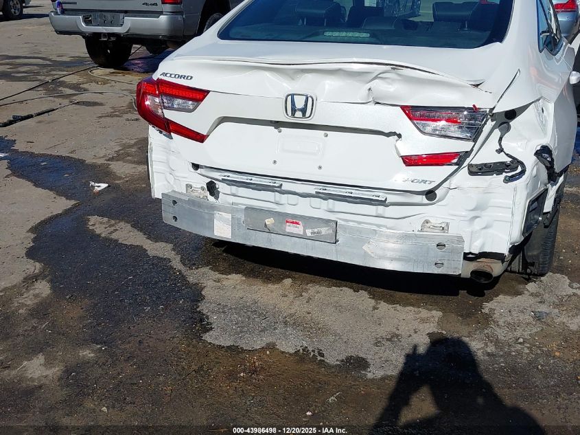 2018 Honda Accord Sport VIN: 1HGCV1F37JA111986 Lot: 43986498