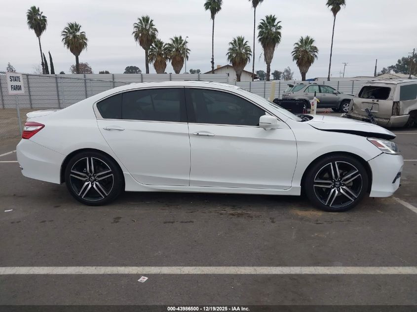 2016 Honda Accord Touring VIN: 1HGCR3F95GA022978 Lot: 43986500