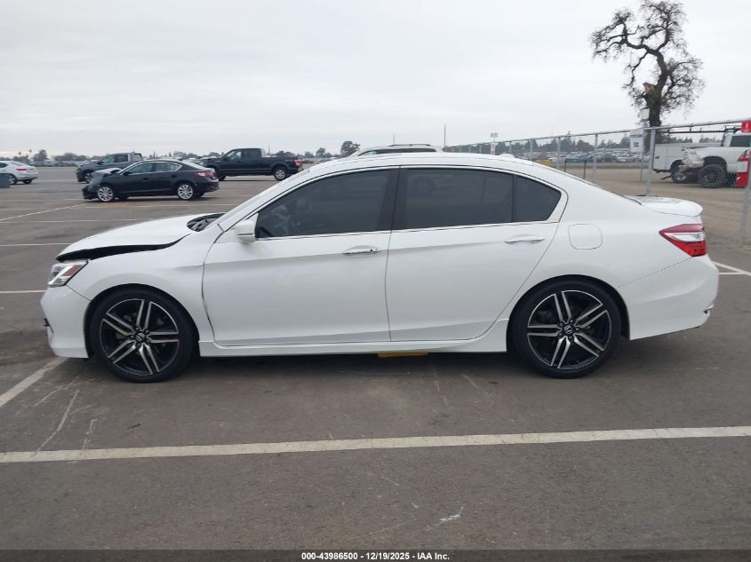 2016 Honda Accord Touring VIN: 1HGCR3F95GA022978 Lot: 43986500