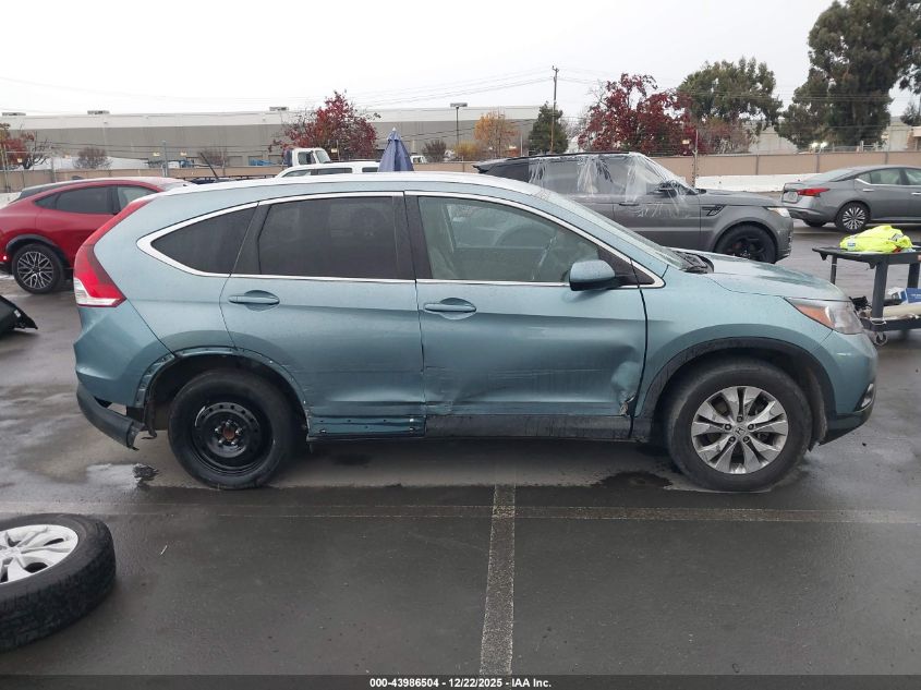 2014 Honda Cr-V Ex-L VIN: 2HKRM3H76EH528988 Lot: 43986504