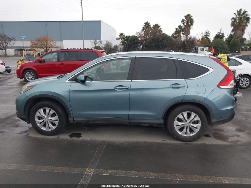 2014 Honda Cr-V Ex-L VIN: 2HKRM3H76EH528988 Lot: 43986504