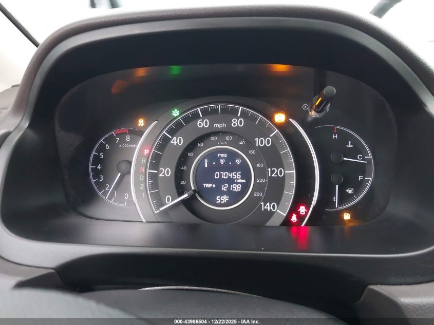 2014 Honda Cr-V Ex-L VIN: 2HKRM3H76EH528988 Lot: 43986504