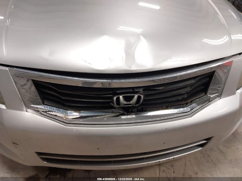 2008 Honda Accord 2.4 Ex-L VIN: 1HGCP26898A037394 Lot: 43986505