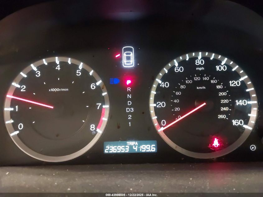 2008 Honda Accord 2.4 Ex-L VIN: 1HGCP26898A037394 Lot: 43986505