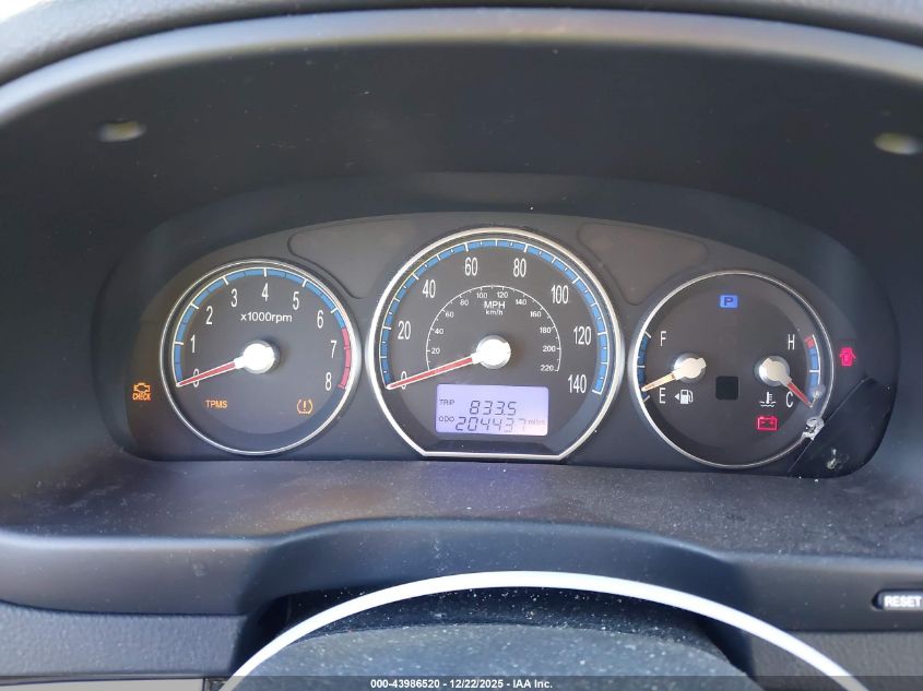 2009 Hyundai Santa Fe Se VIN: 5NMSH13E69H240021 Lot: 43986520