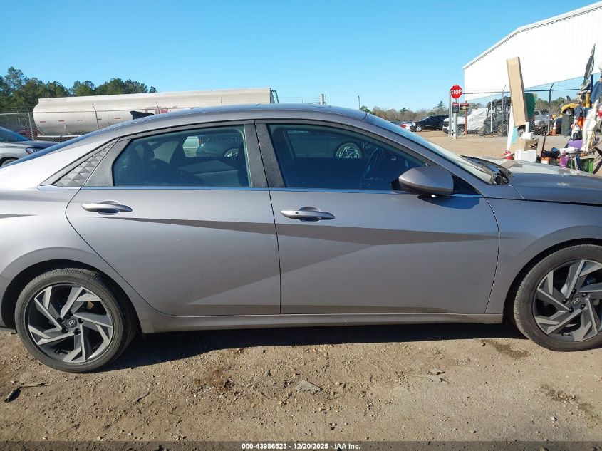 2025 Hyundai Elantra Sel Convenience VIN: KMHLS4DG4SU929251 Lot: 43986523