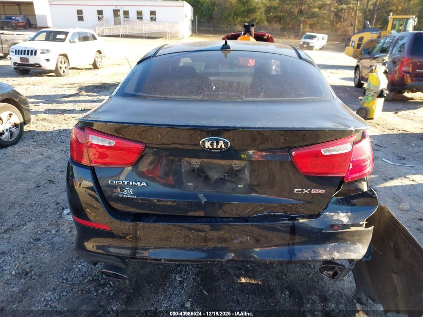 2014 Kia Optima Ex VIN: 5XXGN4A70EG284349 Lot: 43986524