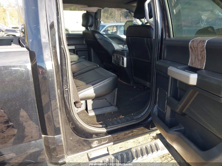 2017 Ford F-350 Lariat VIN: 1FT8W3DT6HEE78154 Lot: 43986527