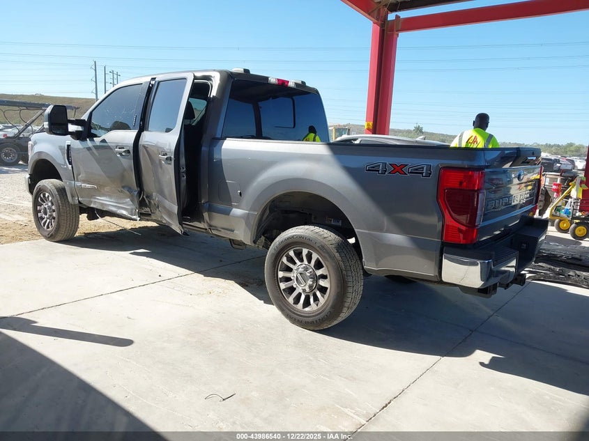 Vin: 1ft7w2bt8nec57224, lot: 44482248, ford f-250 lariat 20223