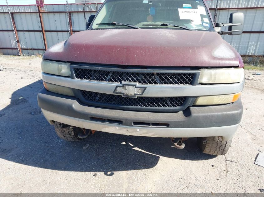 2002 Chevrolet Silverado 2500Hd Ls VIN: 1GCHK23U62F248017 Lot: 43986544