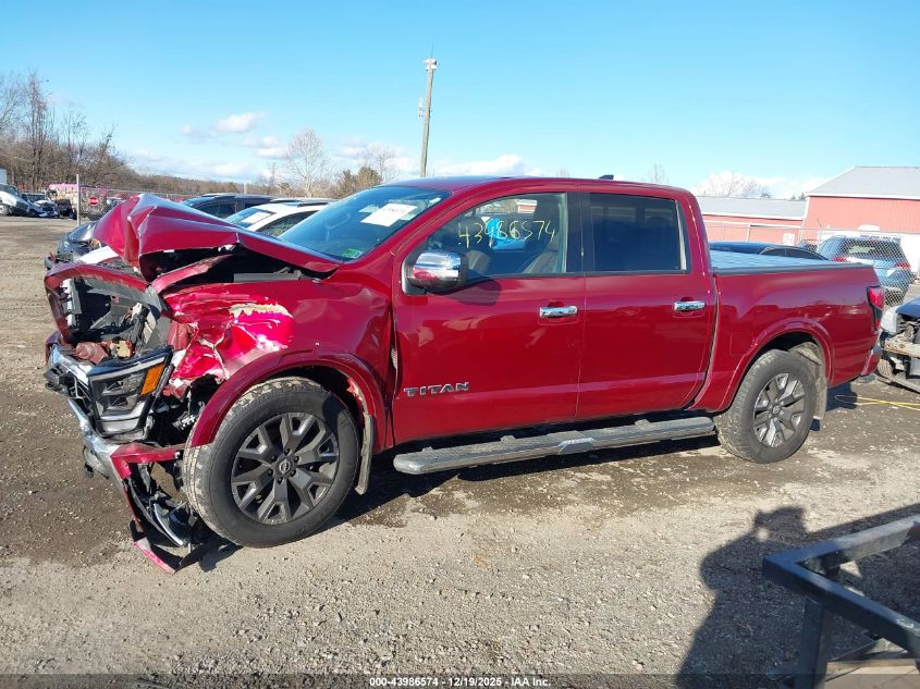 2023 Nissan Titan Platinum Reserve 4X4 VIN: 1N6AA1ED8PN102420 Lot: 43986574