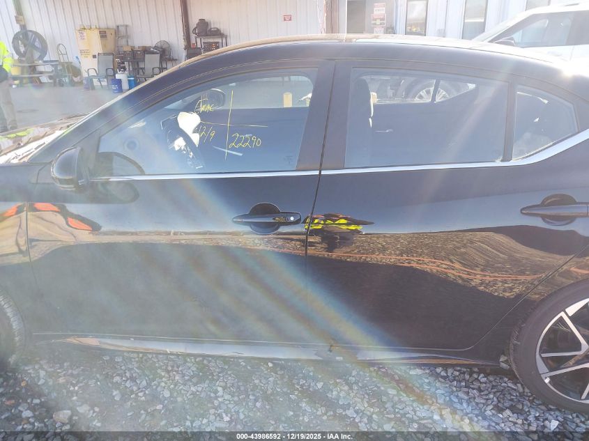 2025 Nissan Sentra Sr VIN: 3N1AB8DV8SY367582 Lot: 43986592