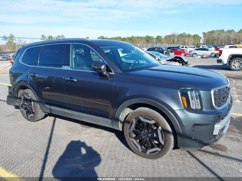 2024 Kia Telluride S VIN: 5XYP64GC0RG533087 Lot: 43986599