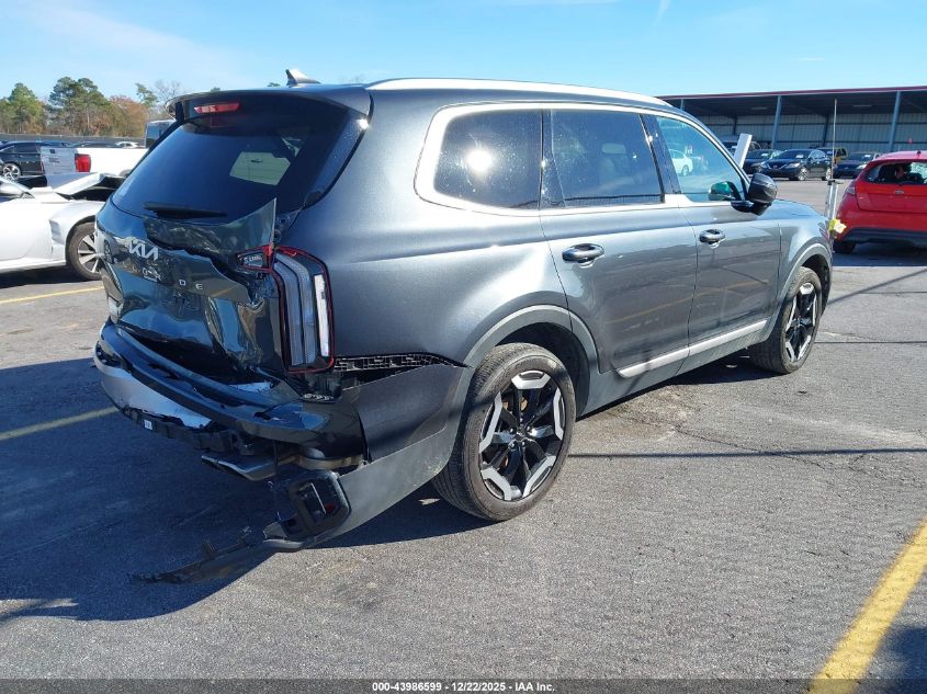 2024 Kia Telluride S VIN: 5XYP64GC0RG533087 Lot: 43986599
