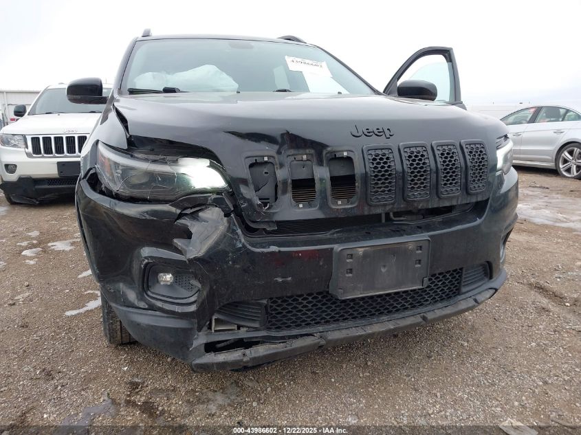 2019 Jeep Cherokee Altitude Fwd VIN: 1C4PJLLB3KD338921 Lot: 43986602