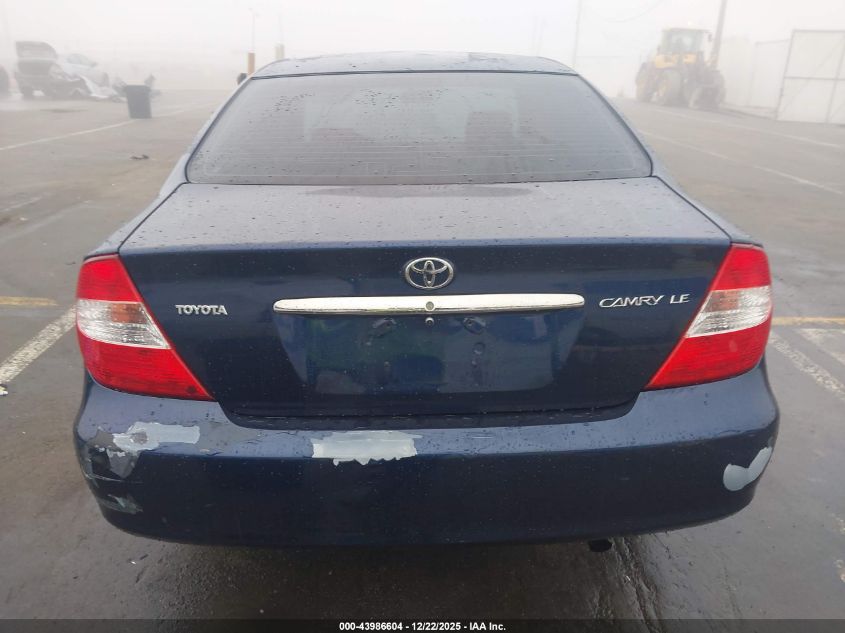 2004 Toyota Camry Le VIN: 4T1BE32K84U375445 Lot: 43986604