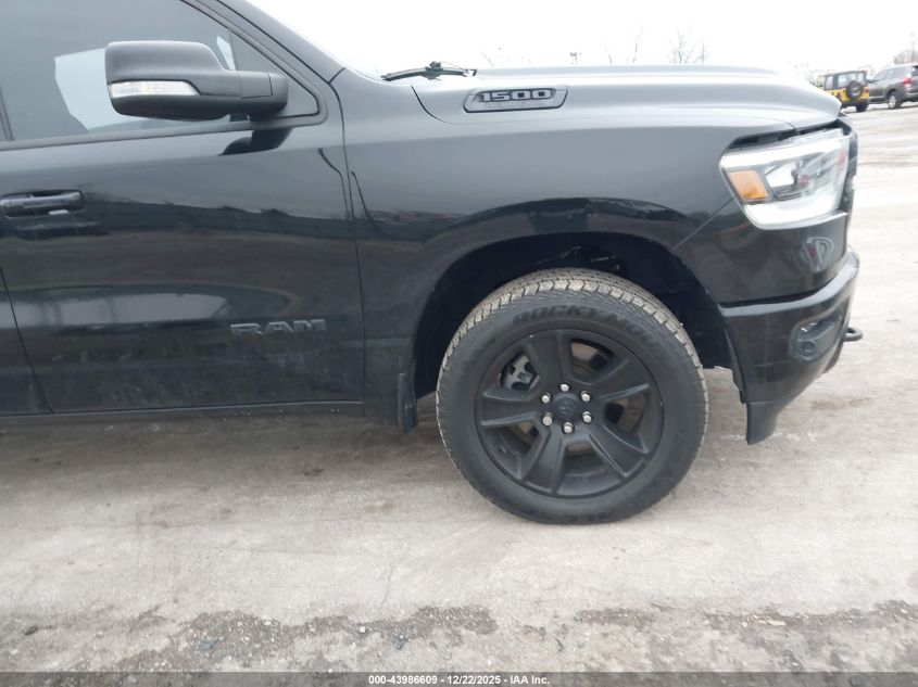 2020 Ram 1500 Big Horn 4X4 5'7 Box VIN: 1C6SRFFT8LN127760 Lot: 43986609