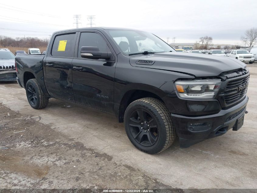 2020 Ram 1500 Big Horn 4X4 5'7 Box VIN: 1C6SRFFT8LN127760 Lot: 43986609