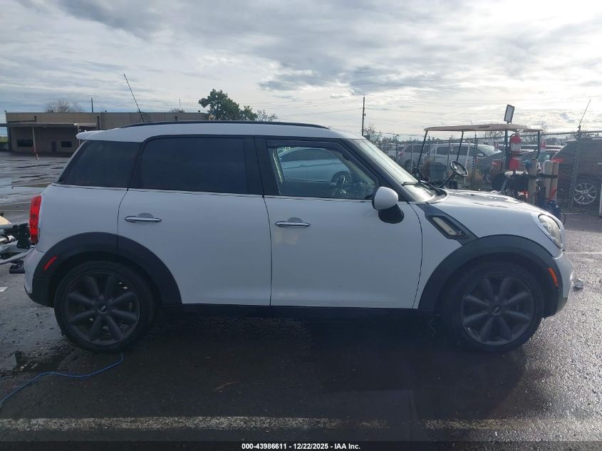 2012 Mini Cooper S Countryman VIN: WMWZC3C54CWL85651 Lot: 43986611