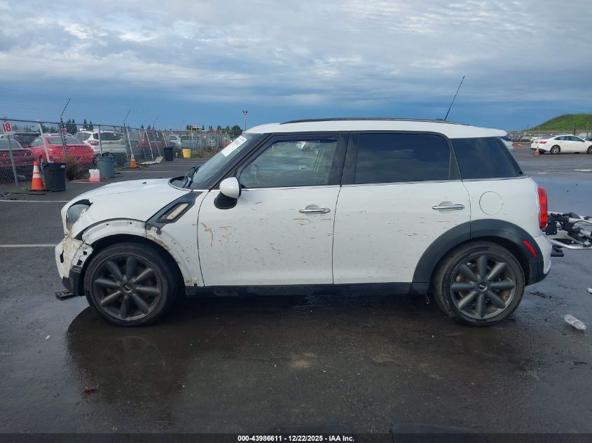 2012 Mini Cooper S Countryman VIN: WMWZC3C54CWL85651 Lot: 43986611