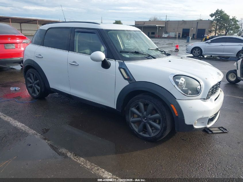 2012 Mini Cooper S Countryman VIN: WMWZC3C54CWL85651 Lot: 43986611