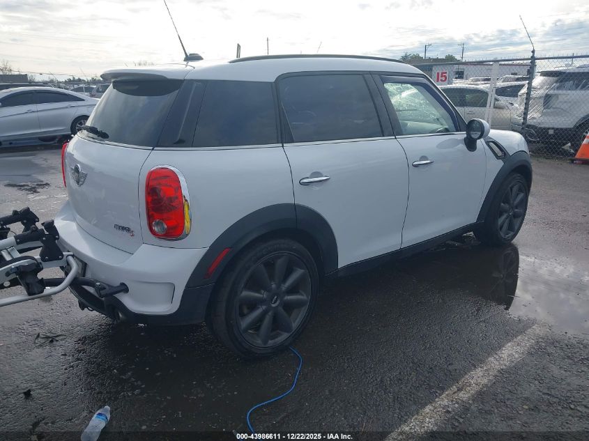 2012 Mini Cooper S Countryman VIN: WMWZC3C54CWL85651 Lot: 43986611