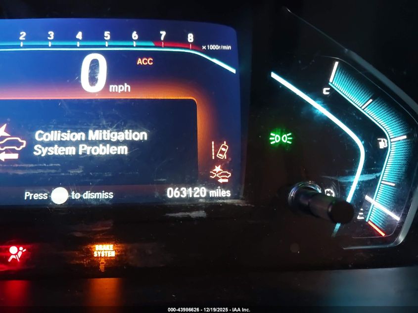 2020 Honda Odyssey Touring VIN: 5FNRL6H8XLB046825 Lot: 43986626