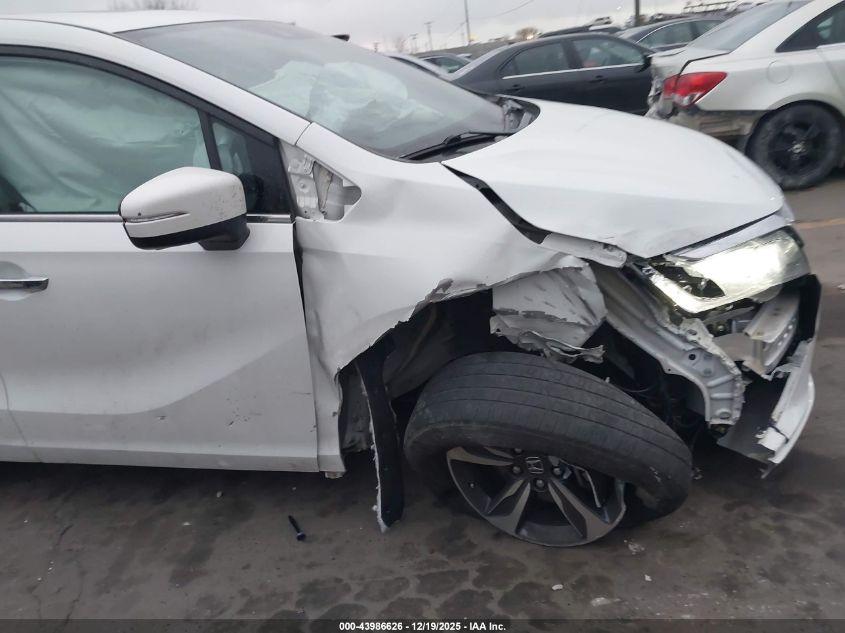 2020 Honda Odyssey Touring VIN: 5FNRL6H8XLB046825 Lot: 43986626
