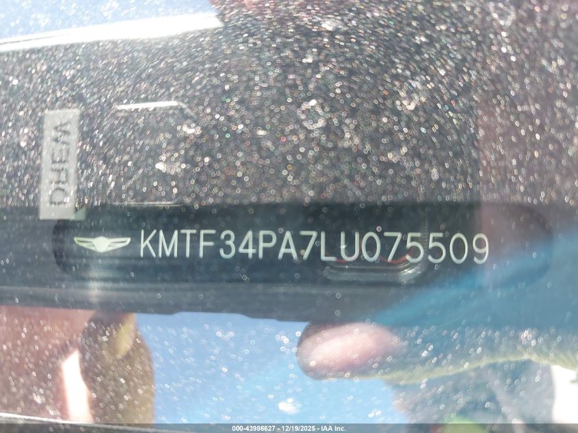 2020 Genesis G90 3.3T Premium Rwd VIN: KMTF34PA7LU075509 Lot: 43986627