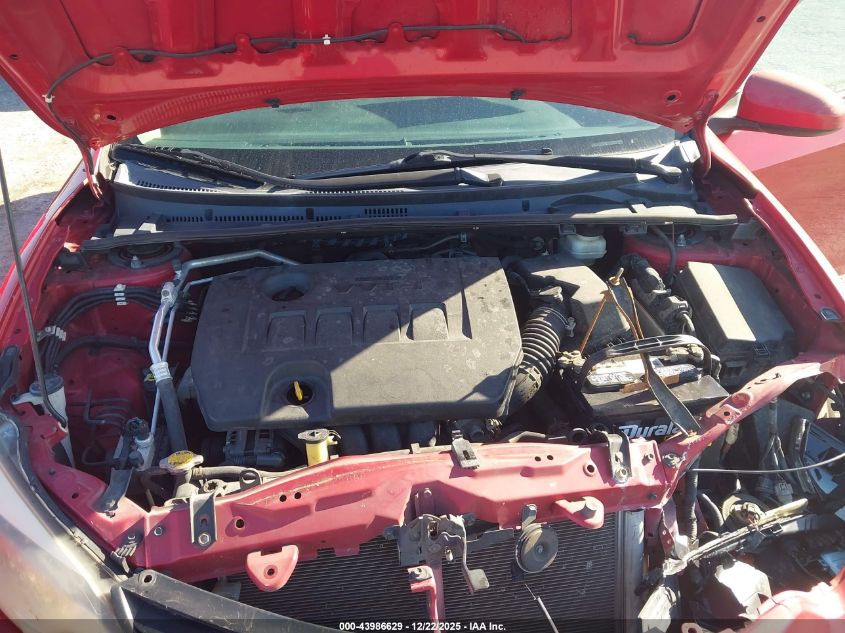 2014 Toyota Corolla Le VIN: 5YFBURHE9EP052662 Lot: 43986629