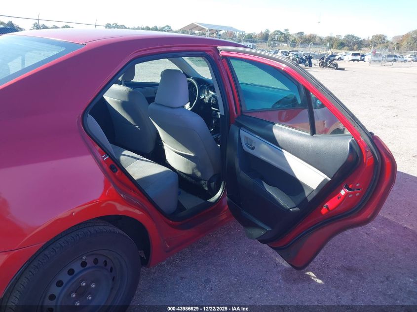 2014 Toyota Corolla Le VIN: 5YFBURHE9EP052662 Lot: 43986629