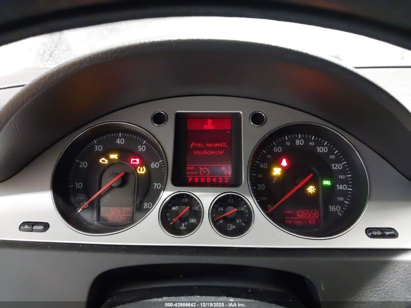 2009 Volkswagen Passat Komfort VIN: WVWJK73C89P027805 Lot: 43986642