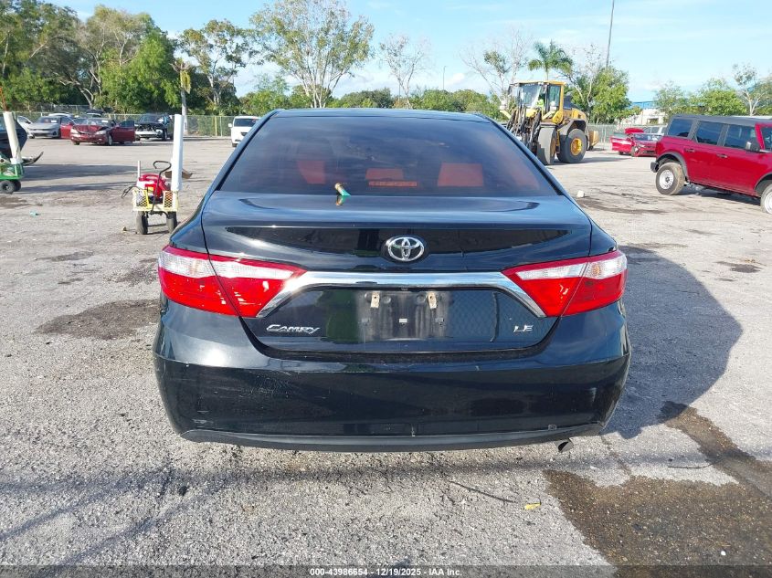 2016 Toyota Camry Le VIN: 4T1BF1FKXGU570172 Lot: 43986654