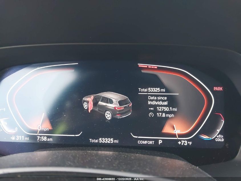 2019 BMW X5 xDrive40I VIN: 5UXCR6C56KLL09923 Lot: 43986655