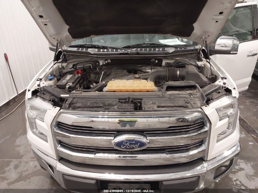 2016 Ford F-150 Lariat VIN: 1FTEW1EG2GKE94635 Lot: 43986665