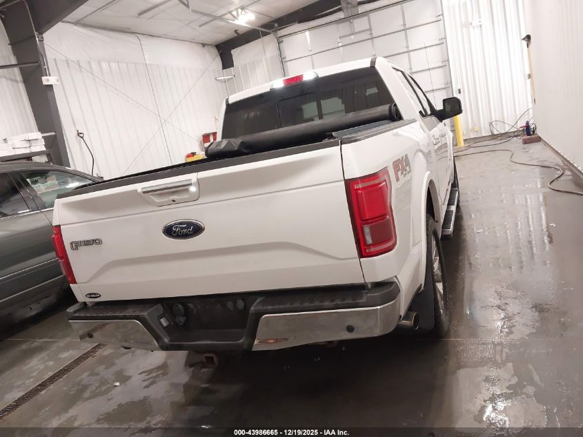 2016 Ford F-150 Lariat VIN: 1FTEW1EG2GKE94635 Lot: 43986665