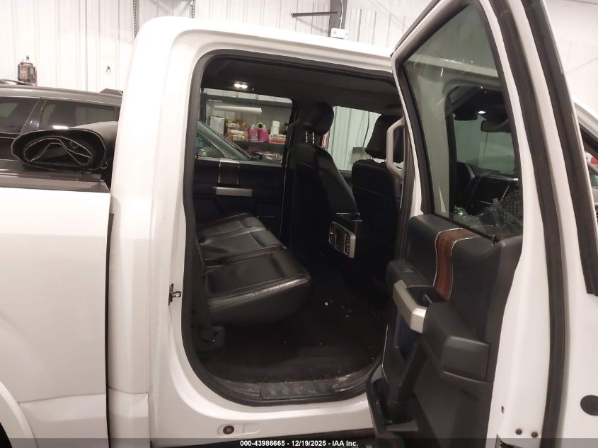 2016 Ford F-150 Lariat VIN: 1FTEW1EG2GKE94635 Lot: 43986665