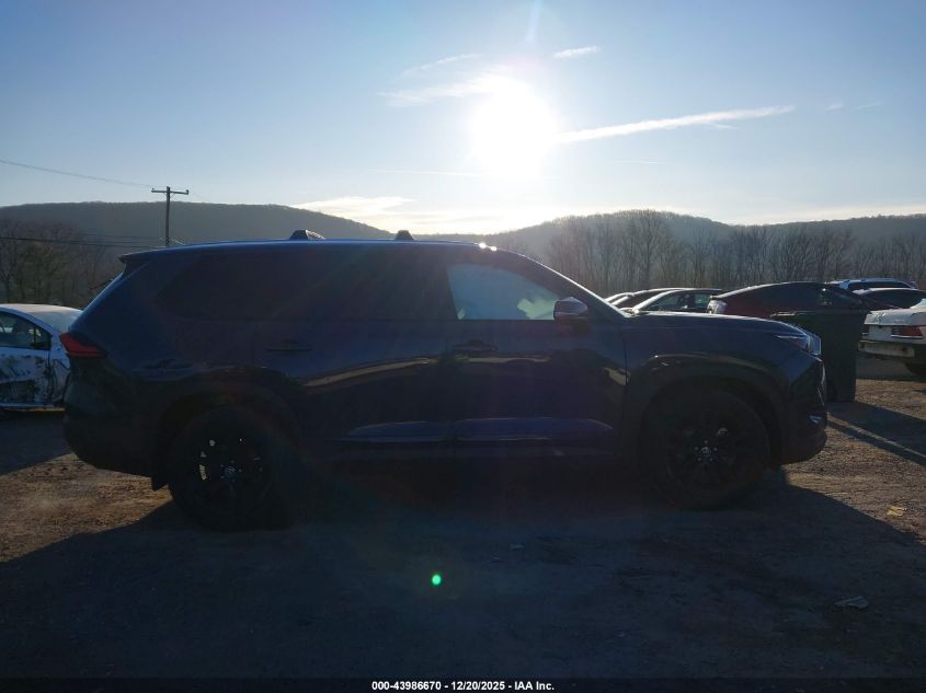 2024 Toyota Grand Highlander Xle VIN: 5TDAAAB59RS068971 Lot: 43986670