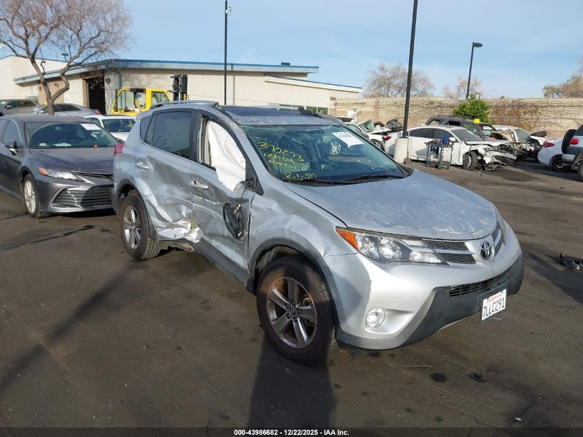 2015 Toyota Rav4 Xle VIN: 2T3WFREV2FW189501 Lot: 43986682