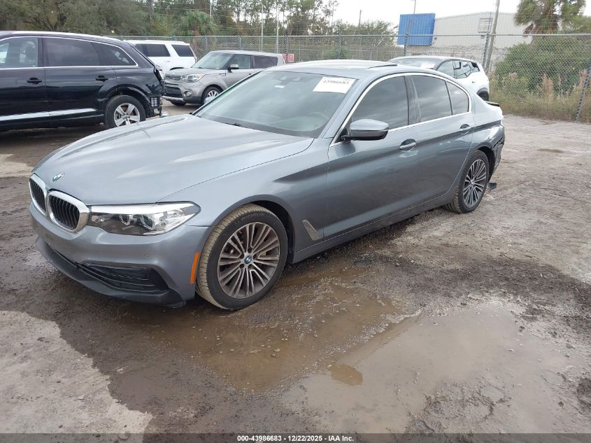 2019 BMW 530I xDrive VIN: WBAJA7C53KWW44316 Lot: 43986683