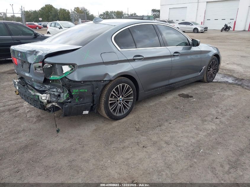 2019 BMW 530I xDrive VIN: WBAJA7C53KWW44316 Lot: 43986683