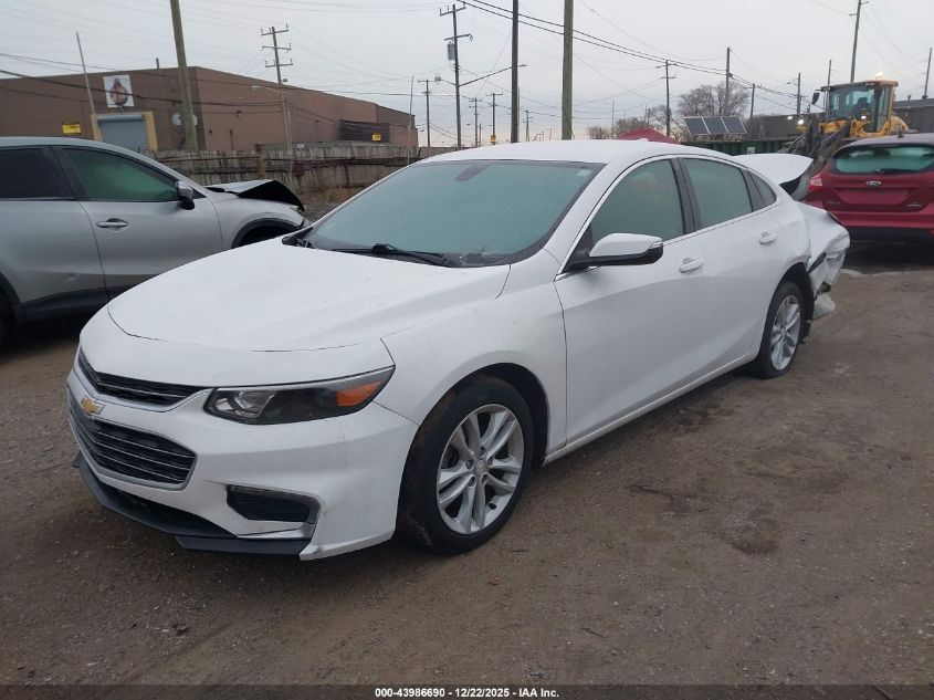 2016 Chevrolet Malibu 1Lt VIN: 1G1ZE5ST2GF326282 Lot: 43986690