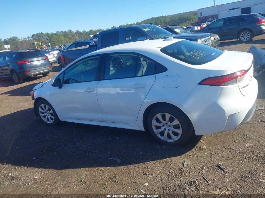 2024 Toyota Corolla Le VIN: 5YFB4MDE8RP144683 Lot: 43986691