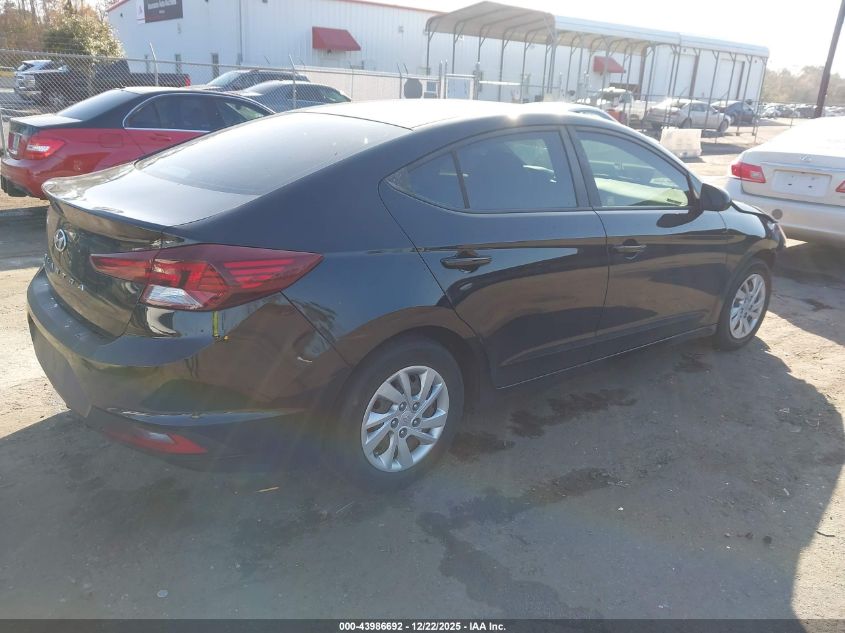 2020 Hyundai Elantra Se VIN: KMHD74LF6LU105719 Lot: 43986692