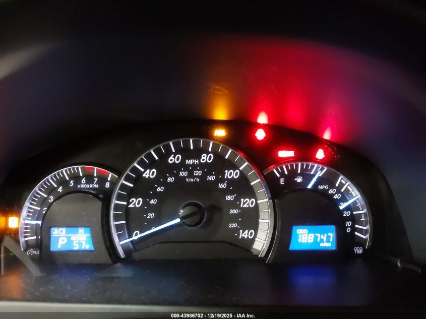 2013 Toyota Camry Se VIN: 4T1BF1FK3DU695137 Lot: 43986702