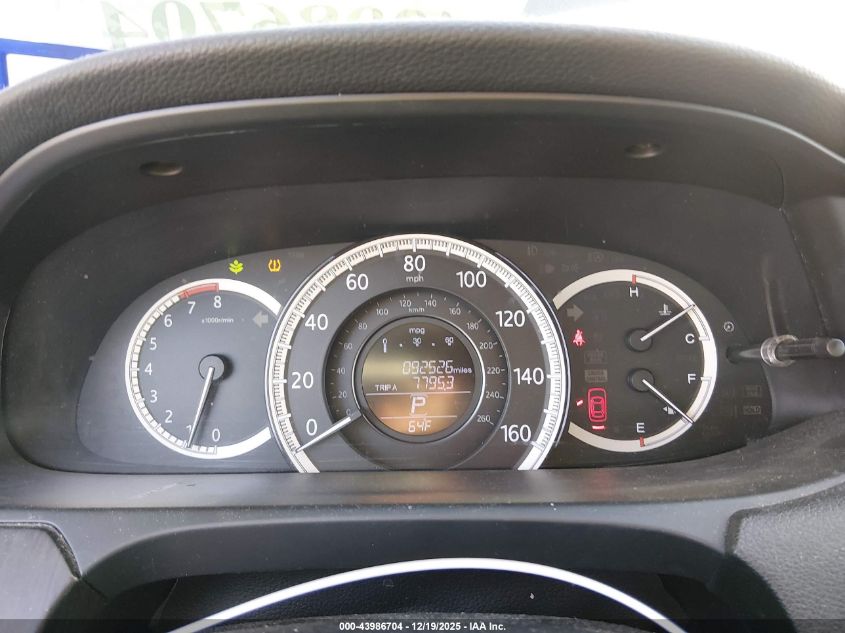 2015 Honda Accord Ex VIN: 1HGCR2F78FA038048 Lot: 43986704