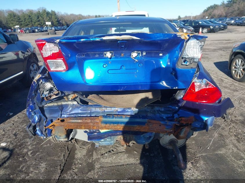 2004 Honda Civic Vp VIN: 1HGES16304L012467 Lot: 43986707